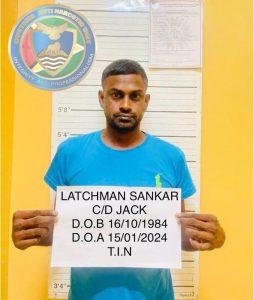 Preso: Latchman Sankar também conhecido como 'Jack'