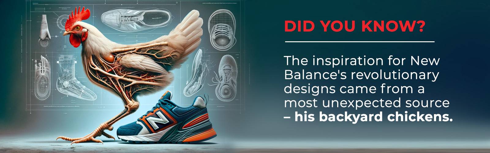 ¿Cómo surgió la idea de diseño de New Balance?