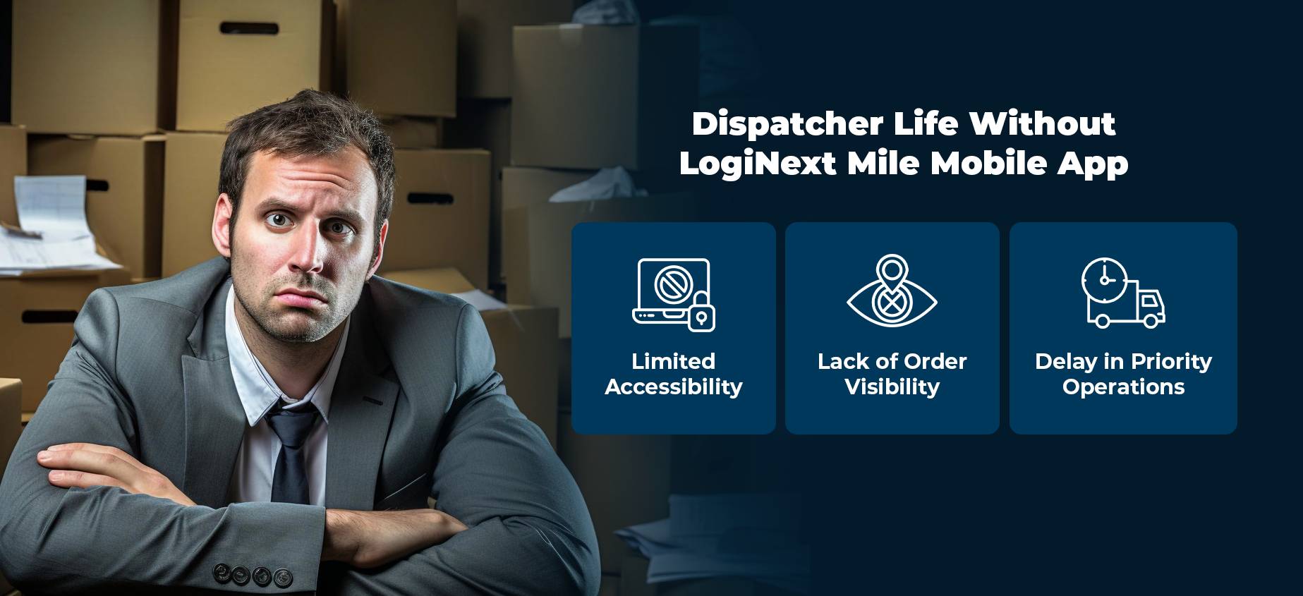 Aplicación móvil Dispatcher Life Without Mile