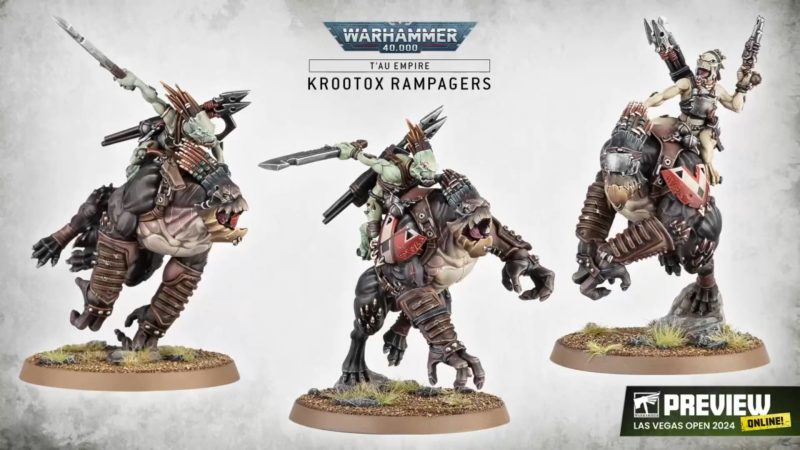 Warhammer LVO Reveals Krootox Rampagers