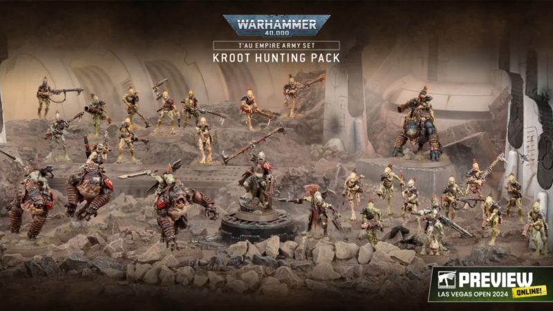 Warhammer LVO Reveals Kroot Army Box
