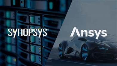 Synopsys Ansys 로고