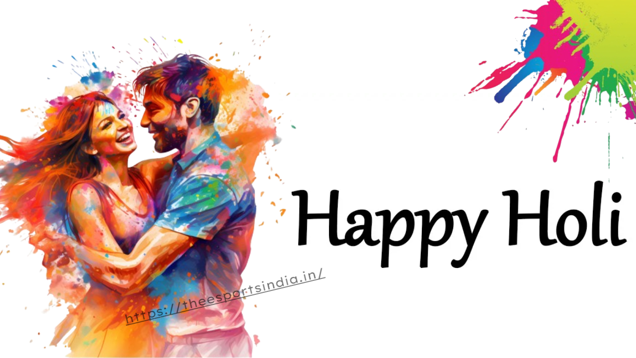 Meilleurs vœux de joyeux festival Holi pour les couples/partenaires -theesportsindia