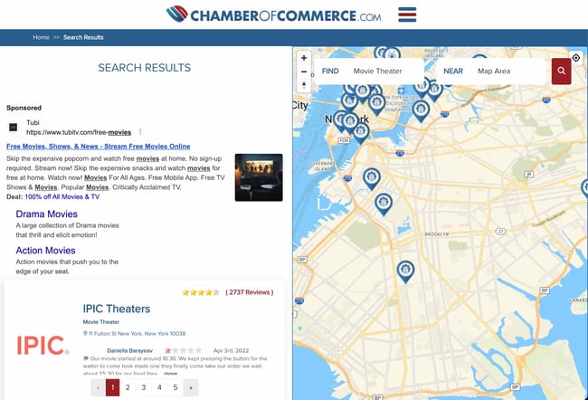ऑनलाइन व्यापार निर्देशिका: चैंबर ऑफ कॉमर्स