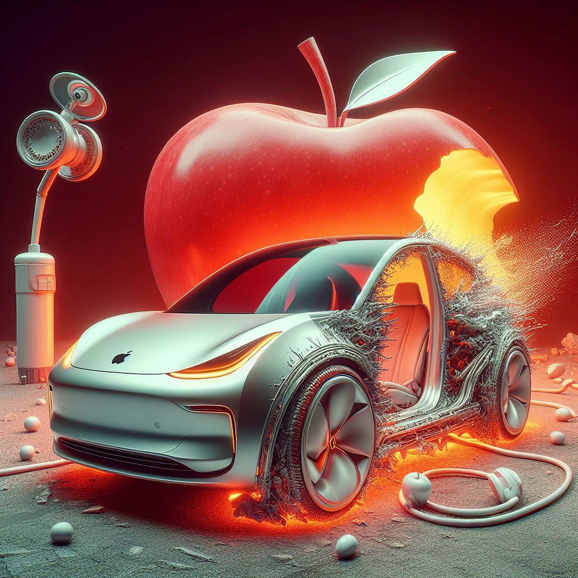 AI, Apple'ın elektrikli arabasını öldürdü