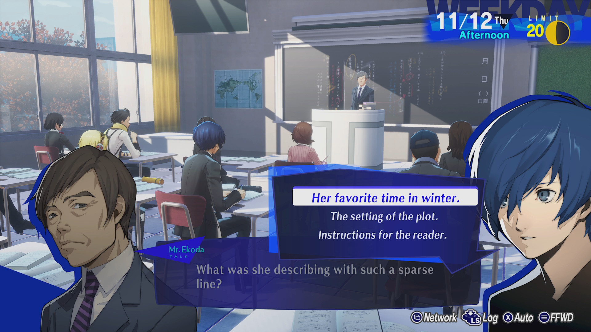 De hoofdrolspeler van Persona 3 Reload beantwoordt een klasvraag