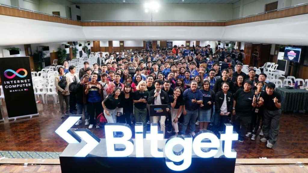Foto voor het artikel - Bitget onthult Blockchain4Youth op een Campus Roadshow