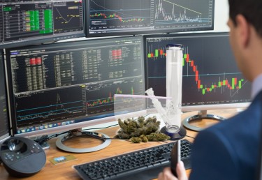 cannabistesten op Wall Street