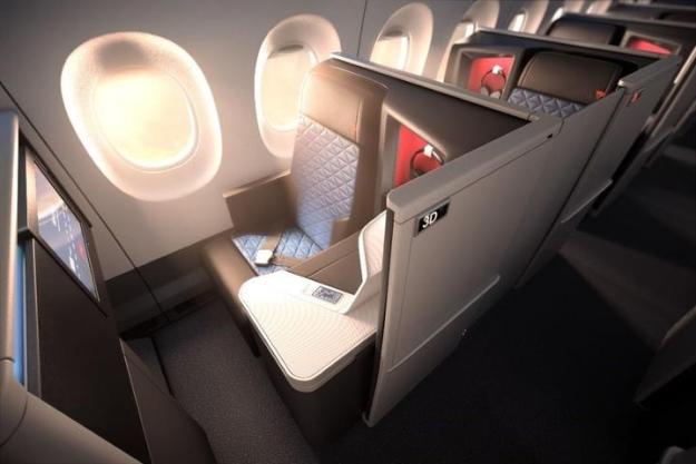 A rendition of a Delta One seat