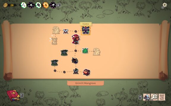 Dicefolk oyunundan ekran görüntüsü.