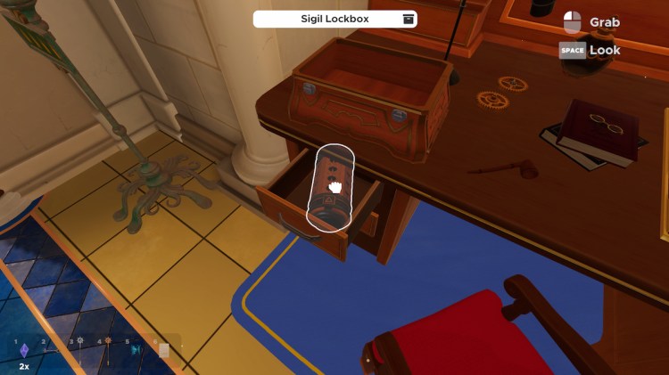 Sigil Lockbox In Escape Simulator