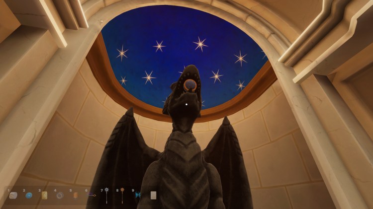 Statue de dragon dans Escape Simulator