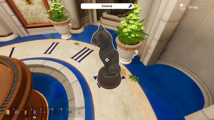 Statue de chat dans Escape Simulator
