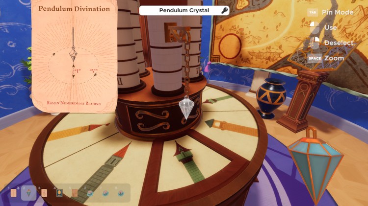 Pendelkristall I Escape Simulator