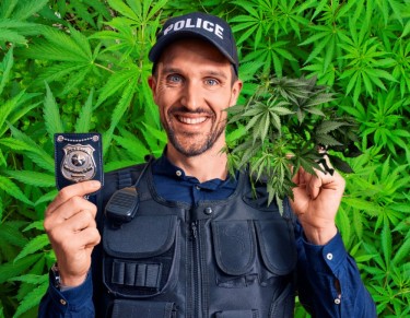 prueba policial para cáñamo o cannabis