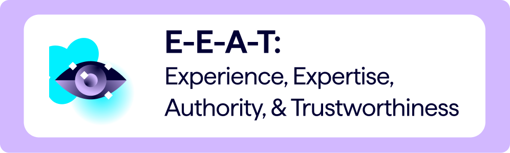 EEAT-definitie voor SEO: ervaring, expertise, autoriteit en betrouwbaarheid