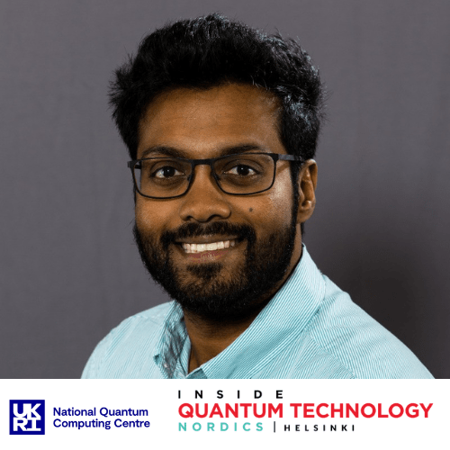 国立量子コンピューティング センター (NQCC) の超電導ハードウェア開発マネージャーである Vivek Chidambaram 氏は、IQT Nordics 2024 の講演者です。