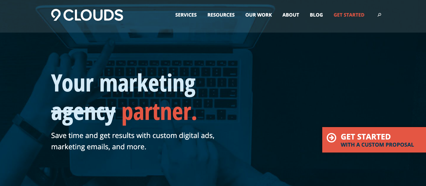 9Clouds is een HubSpot-partnerbureau dat zich richt op het helpen van klanten om resultaten te behalen.