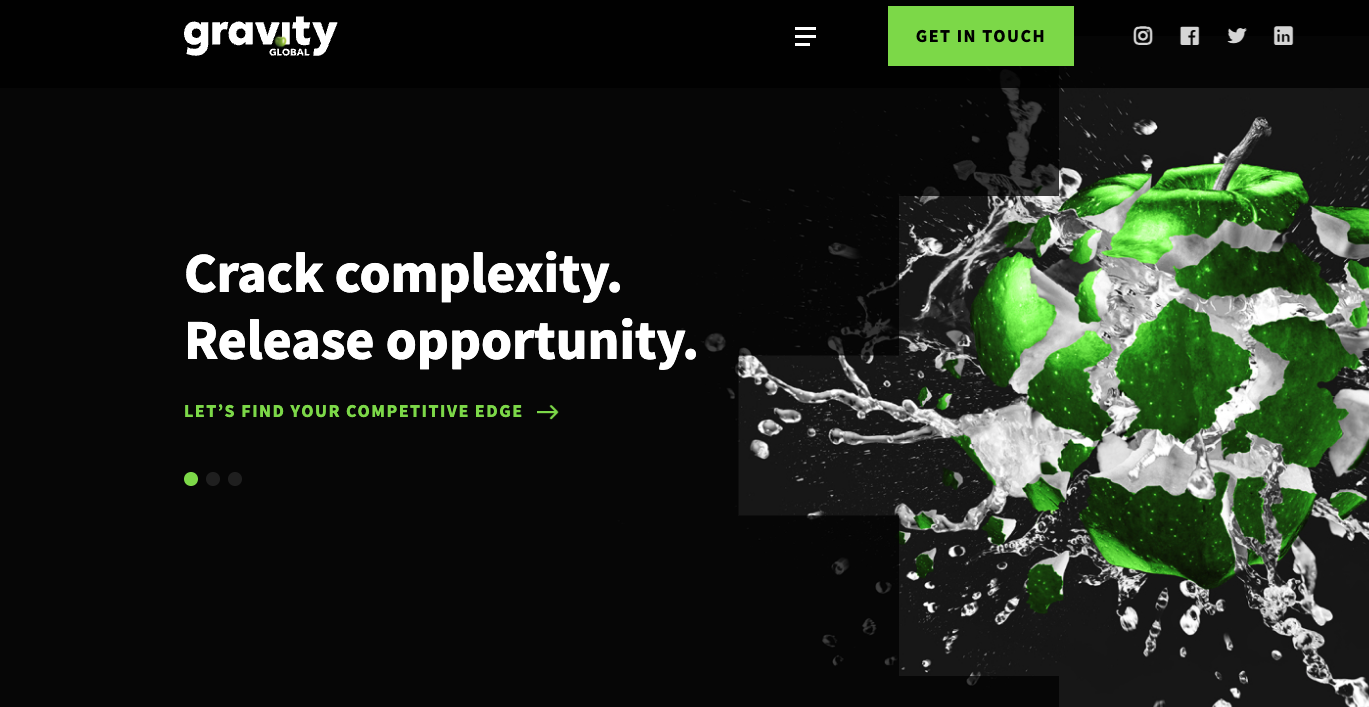 Aikaisemmin Mojo Media Labs, Gravity Global keskittyi murtamaan monimutkaisuutta ja vapauttamaan mahdollisuuksia saapuvan markkinoinnin asiakkaille.