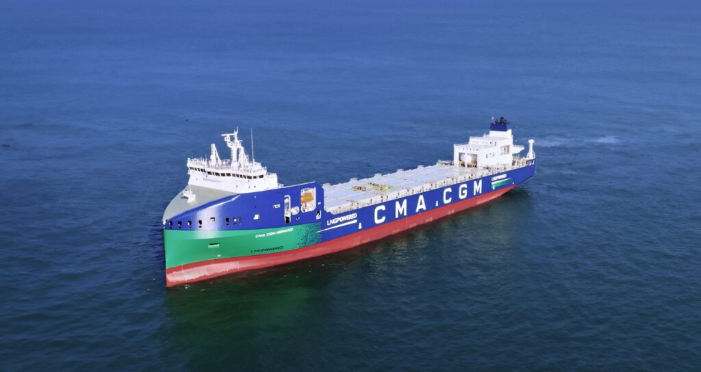 Logistics BusinessSermaid Container Ship levereras