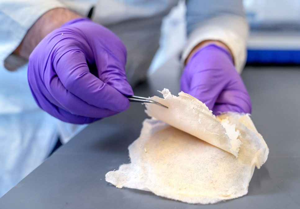 Nanofiber kaplı pamuklu bandajlar