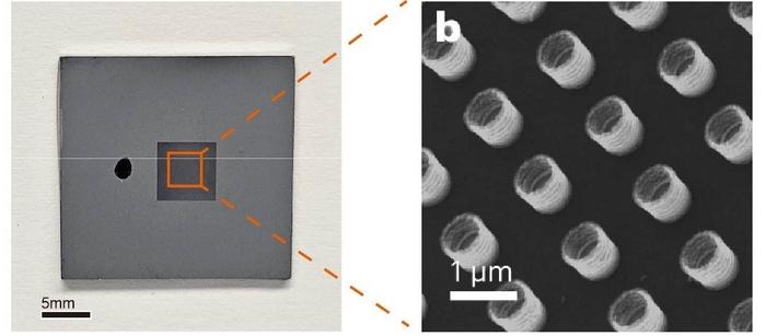 nanotubos de vidrio metálico