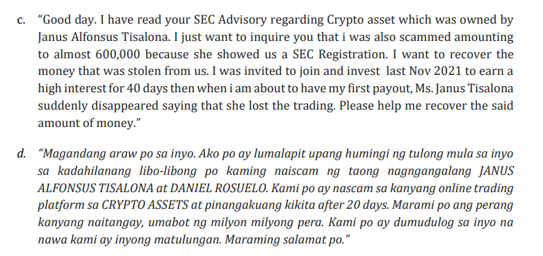 Photo for the Article - SEC Slaps Over ₱1M Fine on CryptoAsset OPC, Founders Convicted