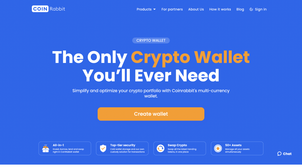 CoinRabbit crypto-portemonnee