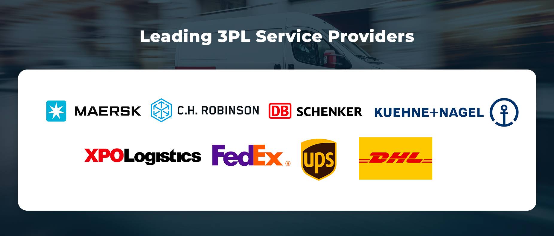 Toonaangevende 3PL-serviceproviders