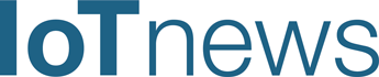 Logotipo de noticias de tecnología de IoT