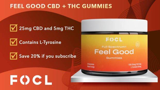 Feel Good CBD + THC-Gummis – Beste CBD-Gummis gegen Angst und Stress insgesamt