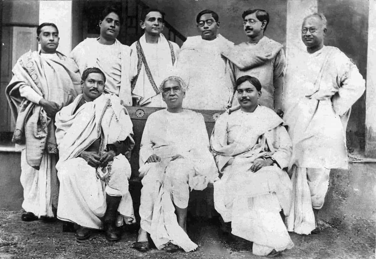 Satyendra Nath Bose와 캘커타 대학의 동료들