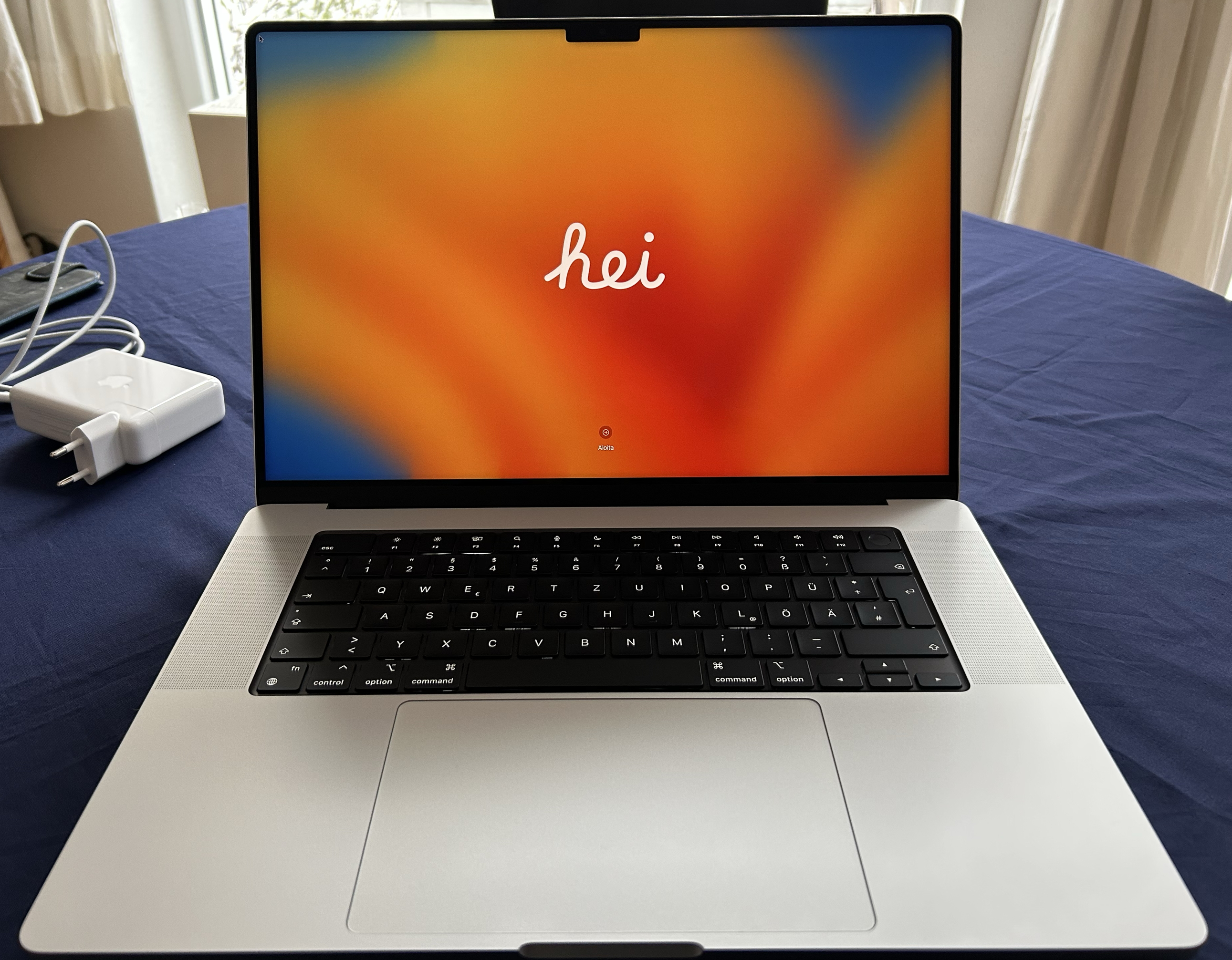 Bắt đầu Macbook Pro