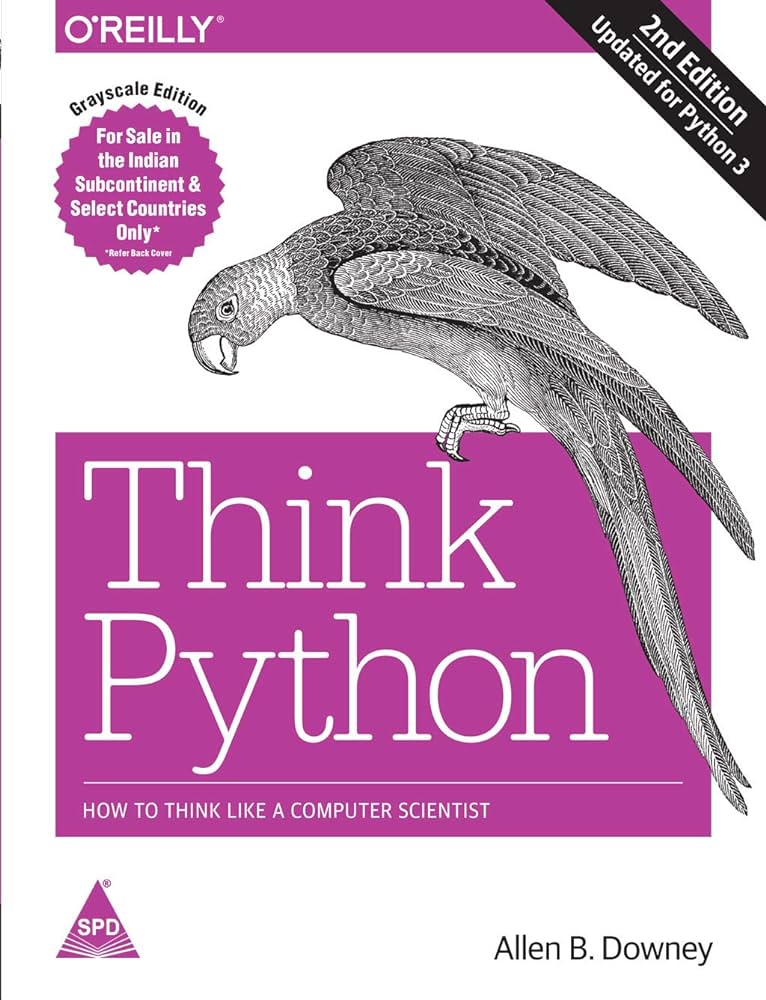 "Piensa en Python" de Allen Downey