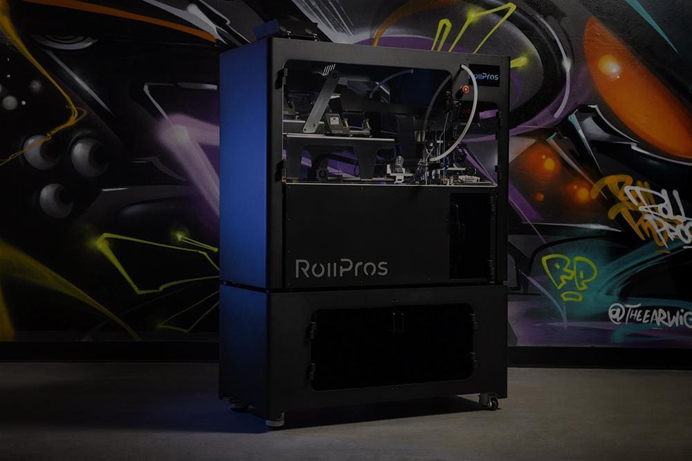RollPros Blackbird מכונת גלגול מפרקים אוטומטית