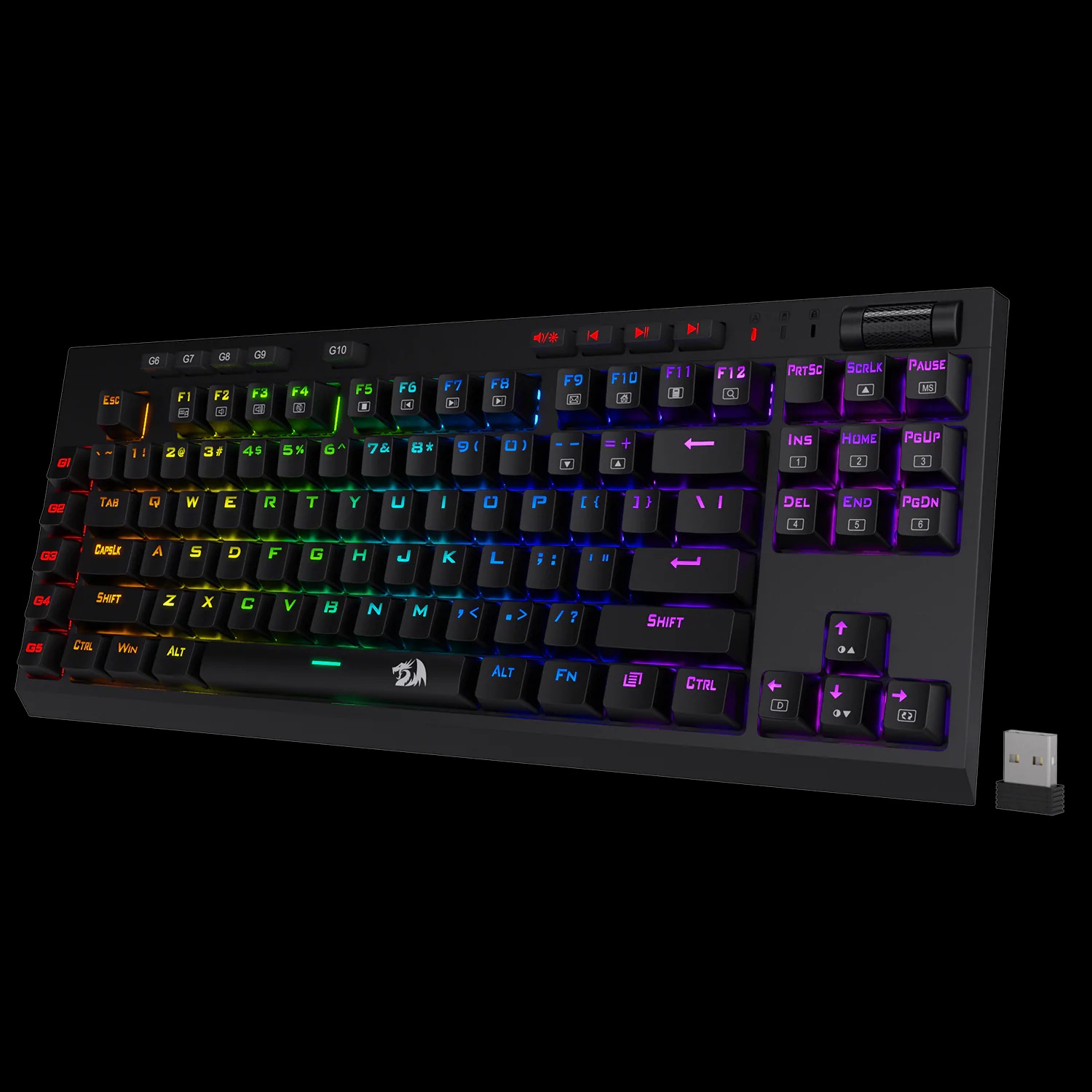 Redragon K596: el mejor teclado inalámbrico para juegos ultra económico