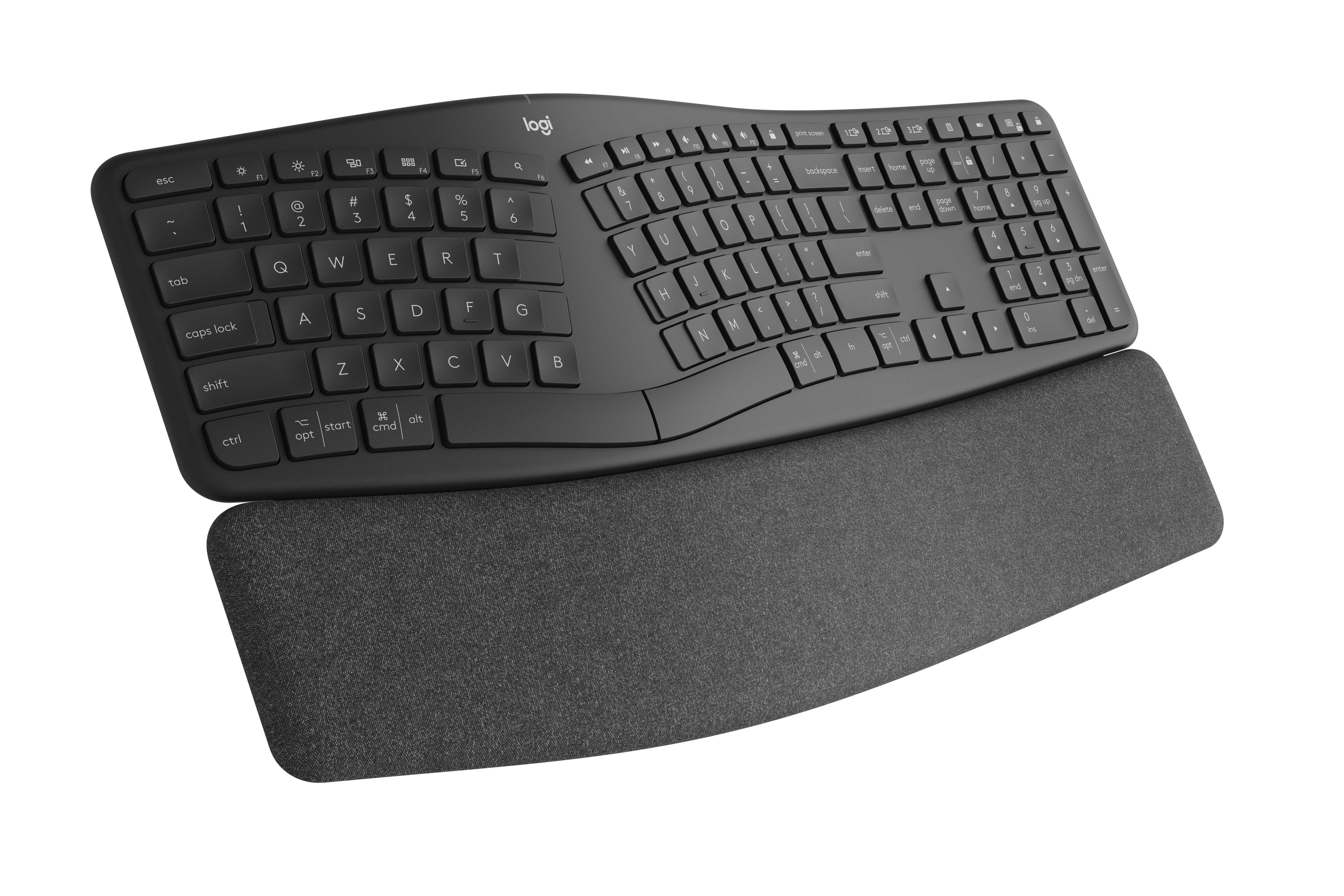 Logitech Ergo K860 - Beste ergonomische kabellose Tastatur