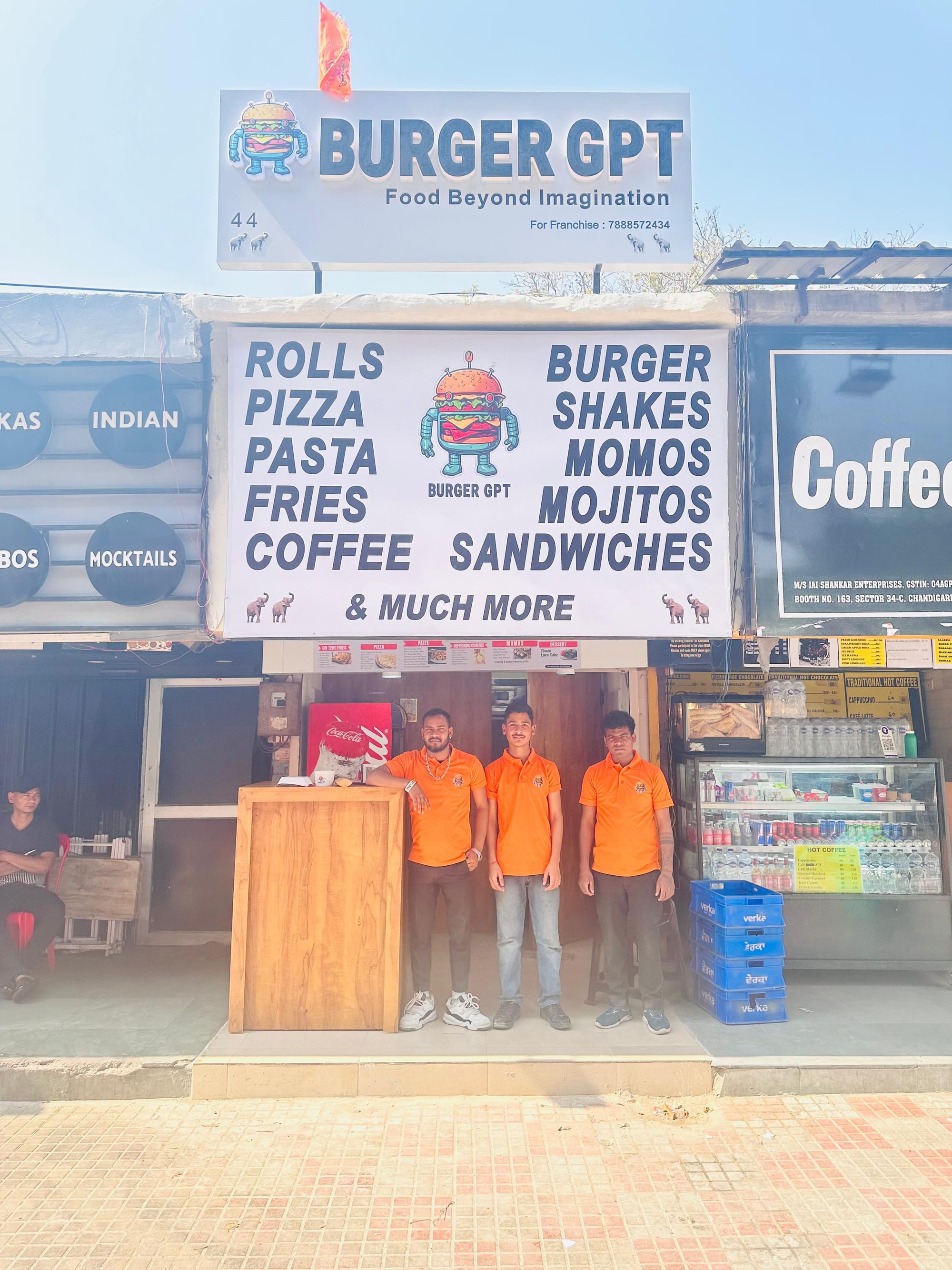 BurgerGPT, 섹터 34, 찬디가르