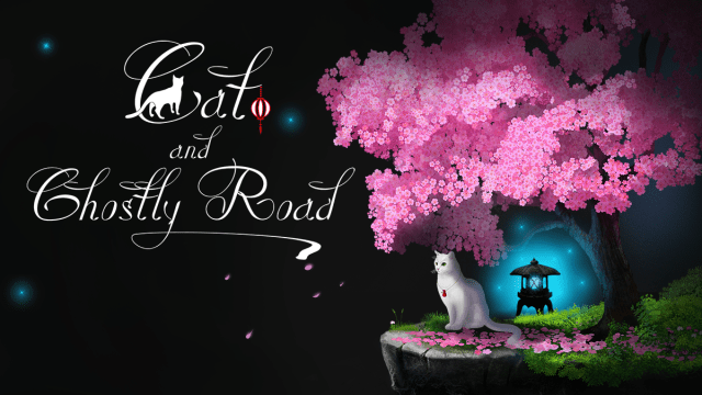 Arte clave de Cat and Ghostly Road