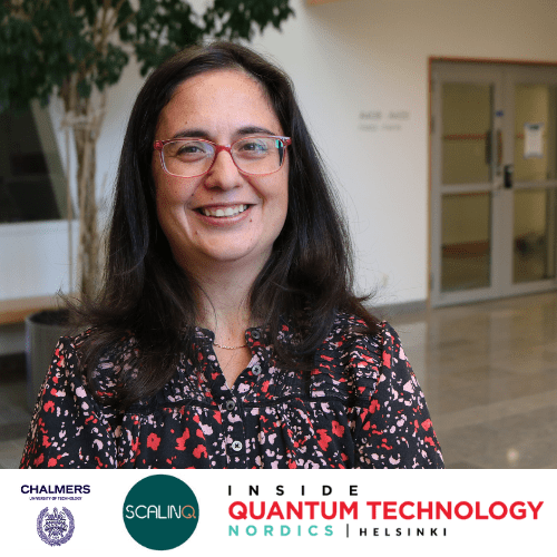 جيوفانا تانكريدي، المؤسس المشارك لجامعة تشالمرز للتكنولوجيا، هي متحدثة في مؤتمر IQT Nordics 2024