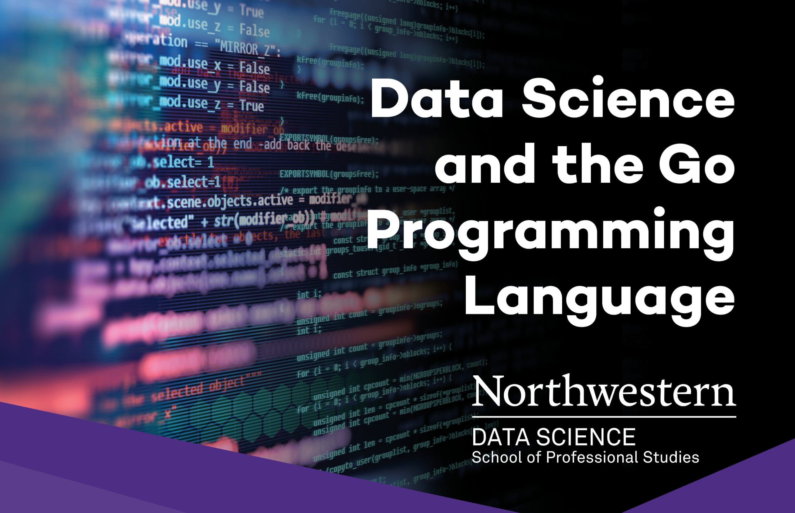 Science des données et langage de programmation Go