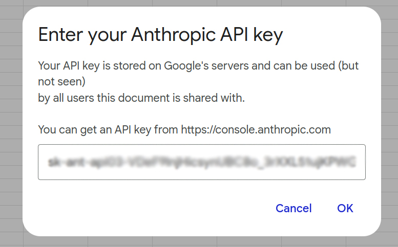 Enter your Anthropic AP Key | Claude AI 