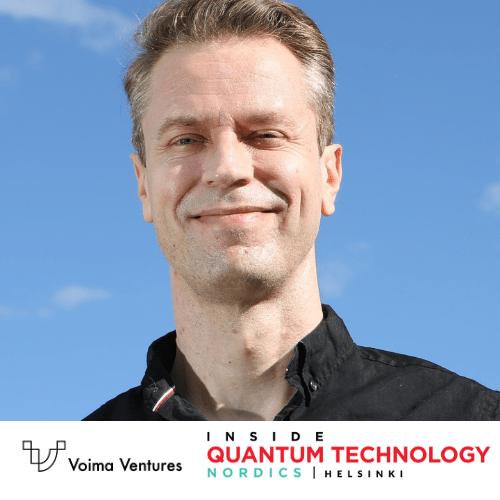 Jussi Sainiemi, socio de Voima Ventures, es orador de la conferencia IQT Nordics 2024 en Helsinki.