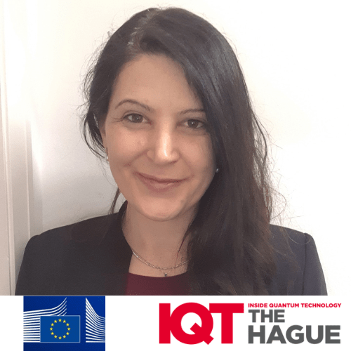 Fabiana Da Pieve, Pejabat Program dan Kebijakan Komisi Eropa DG CNECT adalah Pembicara Konferensi IQT di Den Haag tahun 2024