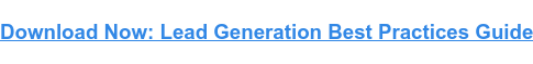 Ladda ner nu: Lead Generation Best Practices Guide