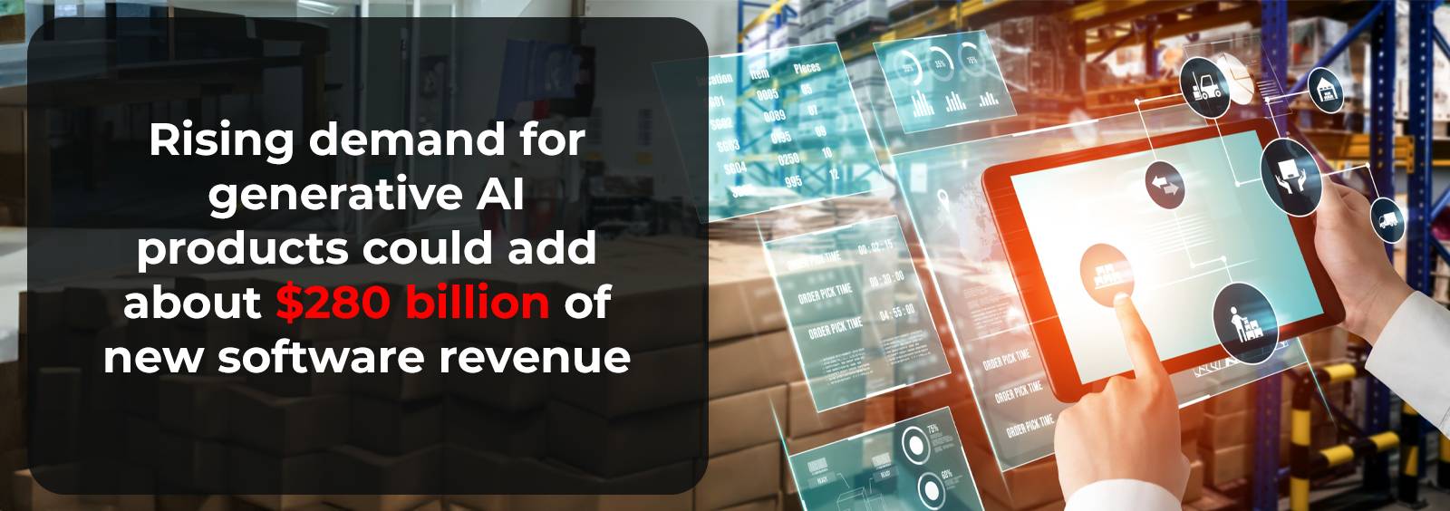 Cơ hội doanh thu mới nhờ sử dụng Generative AI trị giá 280 triệu USD