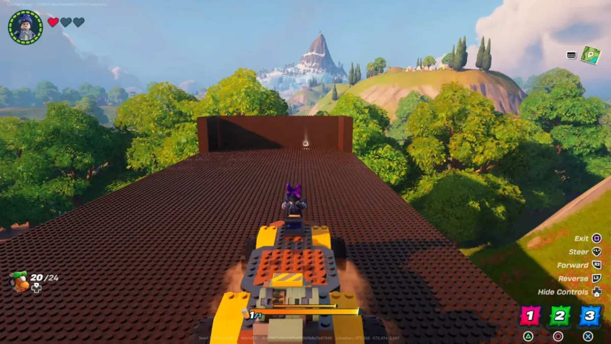 PSA: Fler motorer får dig INTE att gå snabbare i LEGO Fortnite