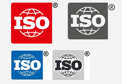 ISO-logo og forkortelser fra International Organization for Standardization
