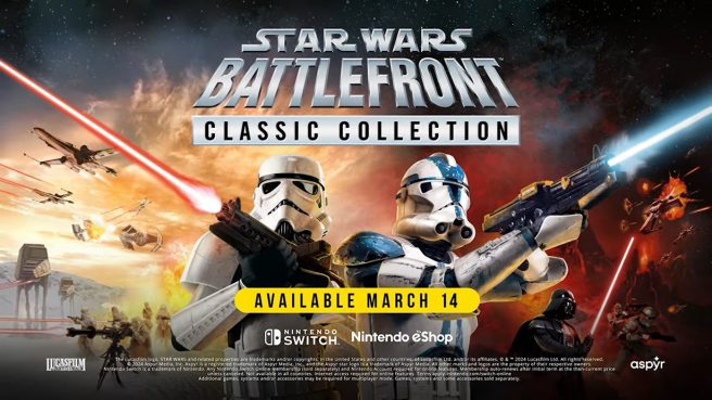 Lanceringstrailer van Star Wars: Battlefront Classic Collection