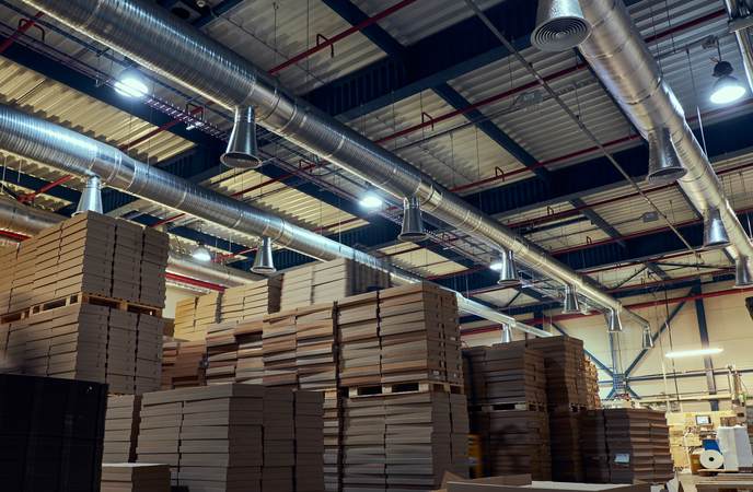 Sustainable Warehouse - Ensure Proper Ventilation